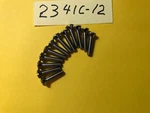 Harley 2341-C-12 Screw, 1/4-24X1-1/8 Oval Countersunk Head Used On 1930-1969.. Fixed Price $18.50.