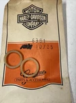 2 Nos Harley Davidson 5/8" X 13/16" 1/8" Nylon Washers Oem 6381 Robison Hd Amf. Fixed Price $9.99.