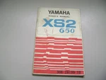 Oem Yamaha Owners Manual XS2 650 26J. Fixed Price $35.00.