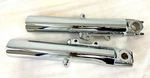 Harley Touring Forks Sliders Legs Chrome 2000-2013 Street Glide Sale Oem. Fixed Price $469.00.