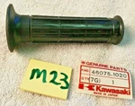 Kawasaki 46075-020 Rubber L.h Grip Brand New Original Oem Genuine M23. Fixed Price $19.00.