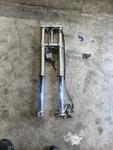 2001 Honda CR250R Front Forks Triple Tree Suspension Spring Showa. Fixed Price $400.00.