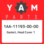 1AA-11193-00-00 Yamaha Gasket, Head Cover 1AA111930000, New Genuine Oem Part. Fixed Price $82.85.