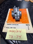 1973 Harley Aermacchi Baja Carburetor SH2/24 27132-73M Used Amf. Fixed Price $255.55.