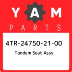 4TR-24750-21-00 Yamaha Tandem Seat Assy 4TR247502100, New Genuine Oem Part. Fixed Price $332.32.