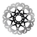 11.5" Black Floating Front Brake Rotor For Harley Softail Dyna Touring Sportster. Fixed Price $139.95.