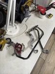 1997 - 1999 Honda CR250R CR125 Nissin Rear Brake Caliper Master Cylinder. Fixed Price $125.00.