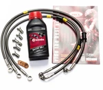 Front And Rear Brake Lines Hel Performance + Fluid Suzuki GSXR750 K4 K5. Fixed Price $187.52.