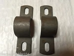Harley 59800-36 Knucklehead Panhead Rigid Frame Rear Fender Clamps 36-54. Fixed Price $44.95.