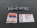 Yamaha TX500 Emblem N.o.s 371-21787-00-00. Fixed Price $26.82.
