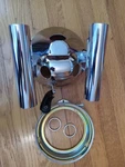 Yamaha 1979-81 Headlight Body With Stays And Guards PT#3H3-84330-93 Nos Oem. Fixed Price $125.00.