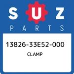 13826-33E52-000 Suzuki Clamp 1382633E52000, New Genuine Oem Part. Fixed Price $31.88.
