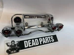 Harley Shovelhead Rear License Plate Bullet Lamp Light Bar Rail Coney Island. Fixed Price $150.00.