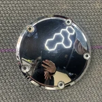 2000-UP Oem Harley-davidson Heritage Big Twin Derby Cover Chrome Fxst 25415-99. Fixed Price $40.00.