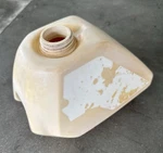 Yamaha PW50 1981 1982 1983 Genuine Used Fuel Tank / #4X4-24110-00-00. Fixed Price $173.90.
