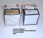 Wiseco 642M06725 Piston Suzuki RMX250 New 1989-92. Fixed Price $110.99.