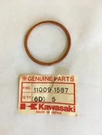 1986-1988 Nos Kawasaki 11009-1587 Exhaust Pipe Gasket KX125 KX250 KDX200 KDX250. Fixed Price $24.99.