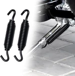2-PACK Black Chrome Kickstand Spring Jiffy Fits For Harley. Fixed Price $15.99.