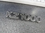 Kawasaki Oem Size Cover Mark Emblem Badge 81-82 KZ1000 56018-1235. Fixed Price $54.99.