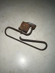 1986 Honda ATC250R Front Brake Line Hose Guide Oem Japan Caliper #6-80. Fixed Price $38.00.