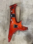 Vtg Oem Honda TRAIL70 1970 Candy Ruby Red Frame 50100-098-672CM. Fixed Price $1000.00.