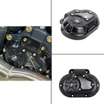 Black Visible Transmission Side Cover For Harley 2007-16 Road Street Glide Flhr. Fixed Price $109.95.