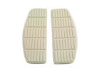Footboard White Mat Set For Harley Shovelhead Evolution 1966-1990 #50614-66. Fixed Price $36.14.