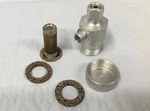 Harley Linkert Panhead Servicar Gas Fuel Line Strainer Oem# 62250-50 1950-65 Usa. Fixed Price $98.95.