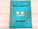 Kawasaki 99997-710-05 Shop Manual KZ400. Fixed Price $29.99.