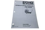 Kioritz Corporation 898 571-0066 Echo Blower Operator's Manual PB-202. Fixed Price $10.99.