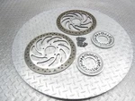 2019 18-20 Indian Scout Bobber Front Rear Back Brake Rotor Disc Abs Ring Pair. Fixed Price $115.25.