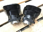 Set Of Front & Rear Cylinders 1200CC Harley-davidson 74CI Shovelhead 1966-79. Fixed Price $150.00.