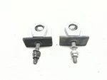22-26 Kawasaki KLR650 KL650G Rear Left Right Chain Adjuster Pair 33040-0098. Fixed Price $77.97.