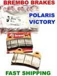 New Brembo 1999-07 Victory Polaris Front Disc Brake Pads 2201170 Fast Shipping. Fixed Price $17.00.