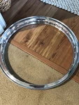Genuine Akront Front Rim WM1 19 Inch 1.60 Inside 2 1/4 Wide Super Ligera Marked. Fixed Price $200.00.