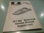 Kawasaki Oem Jet Ski Watercraft Service Manual Book Supplement # 99924-1189-51. Fixed Price $16.99.