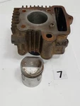 Vintage 1968-79 Honda Z50 Mini Trail Piston & Cylinder Assembly. Fixed Price $40.00.