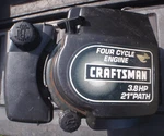 Vintage Tecumseh 3.8HP Engine Removed From Craftsman Single Stage Snow Blower. Fixed Price $59.95.