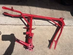 Montgomery Wards Benelli 125CC Frame Powder Coated. Fixed Price $200.00.