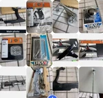 2013 -17 Harley Softail Breakout Lower Belt Guard And Miscellaneous Used Parts. Fixed Price $250.00.