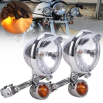 Motorcycle Passing Driving Spot Fog Lamp Turn Signal Light Bar For Harley Honda. Fixed Price $38.94.