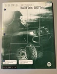 New 2003 Bombardier Traxter/quest Series 704100023 Shop Manual Supplement. Fixed Price $15.00.