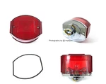 Early Cev 9350 Style Tail Brake Light For 1975 Solex 4600 V2 Plastic Plating 6V. Fixed Price $42.00.