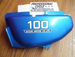 Suzuki 76 TS100 TC100 Decent Left Side Frame Cover Coronado Blue. Fixed Price $49.75.