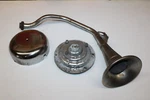 Harley-davidson Panhead Fl 6V Trumpet Horn W/ Working Pack 69021-54. Fixed Price $150.00.