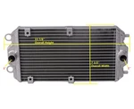 Aluminum Radiator Fit For Harley Davidson Street 500/750 XG500/XG750 2015-2021. Fixed Price $47.46.