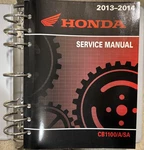 Honda Oem Service Manual 2013-2014 CB1100/A/SA 61MGC01. Fixed Price $129.99.