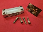 1983-1984 Honda Shadow VT700 VT750 Handlebar Clamp Top Mount With Oem Bolts. Fixed Price $22.50.