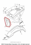 New Oem Yamaha Fender Splash Mud Guard Flap. Fixed Price $59.95.