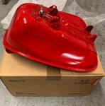 *oem Gas Fuel Tank Honda CT110 (90) R110 Monza Red (980ZA)+(271V2BUSH+1HINGE). Fixed Price $359.99.